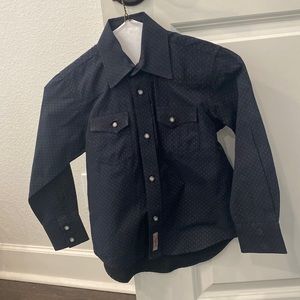 Boys Rafter pearl snap Shirt
